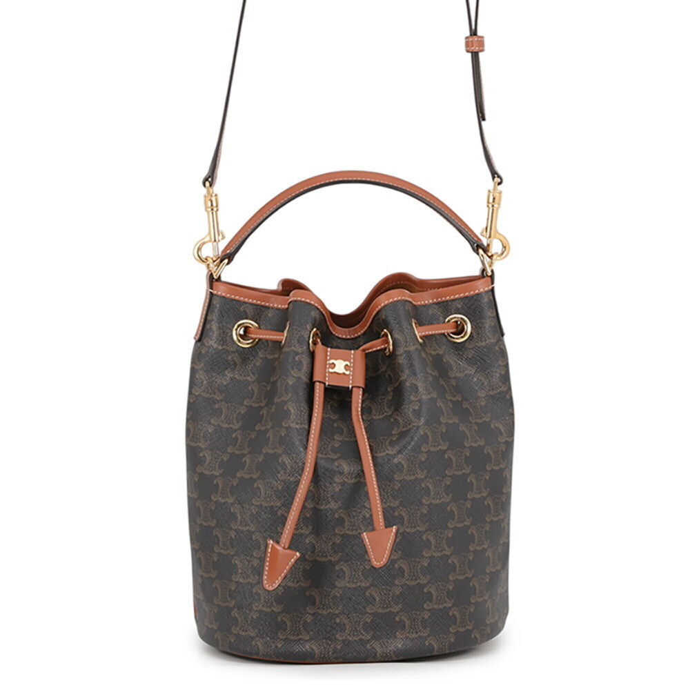 Celine Clara Medium Triomphe Calfskin Handbag 116882 CELINE Shoulder Bag